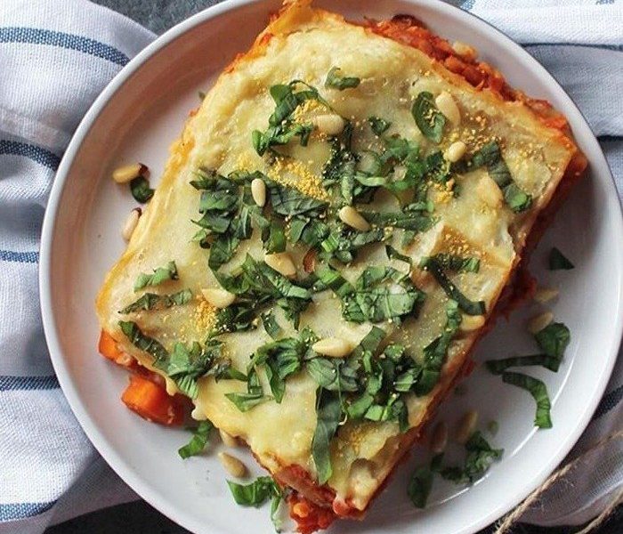 Vegan lasagna — J's Kitchen, Grand Cayman meal delivery