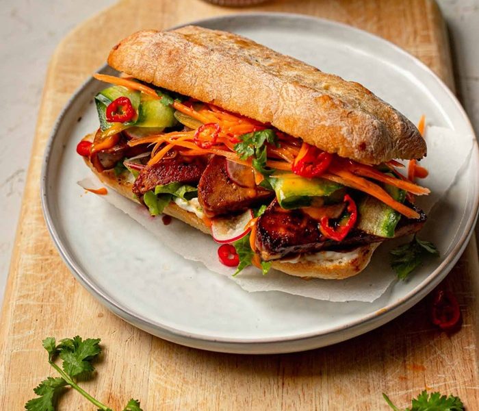 Vegan banh mi — J's Kitchen, Grand Cayman meal delivery